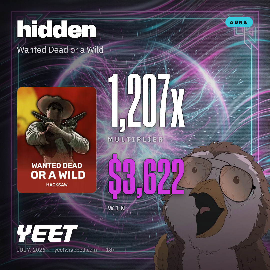 hidden hit 1,207x on Wanted Dead or a Wild