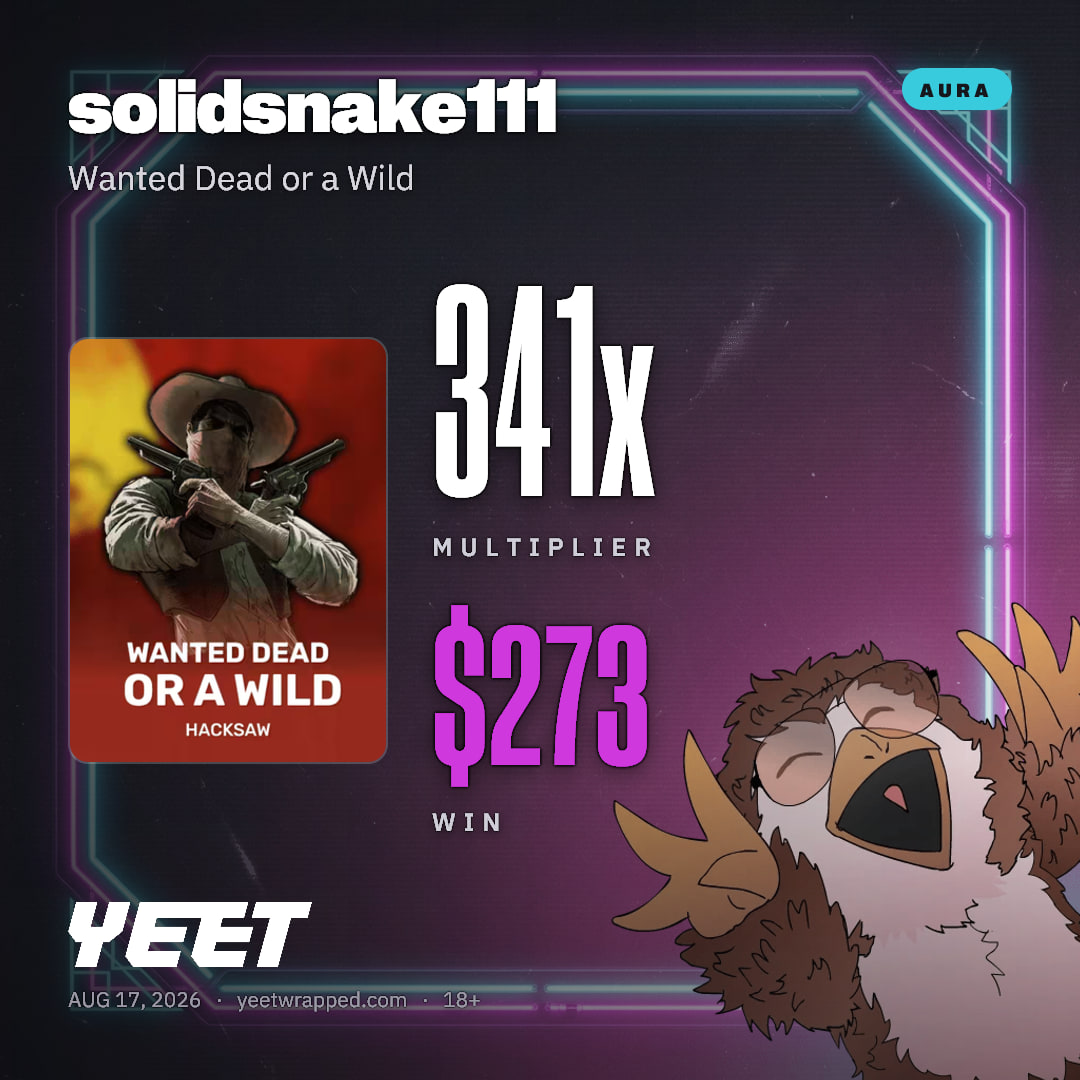 solidsnake111 hit 341.3x on Wanted Dead or a Wild