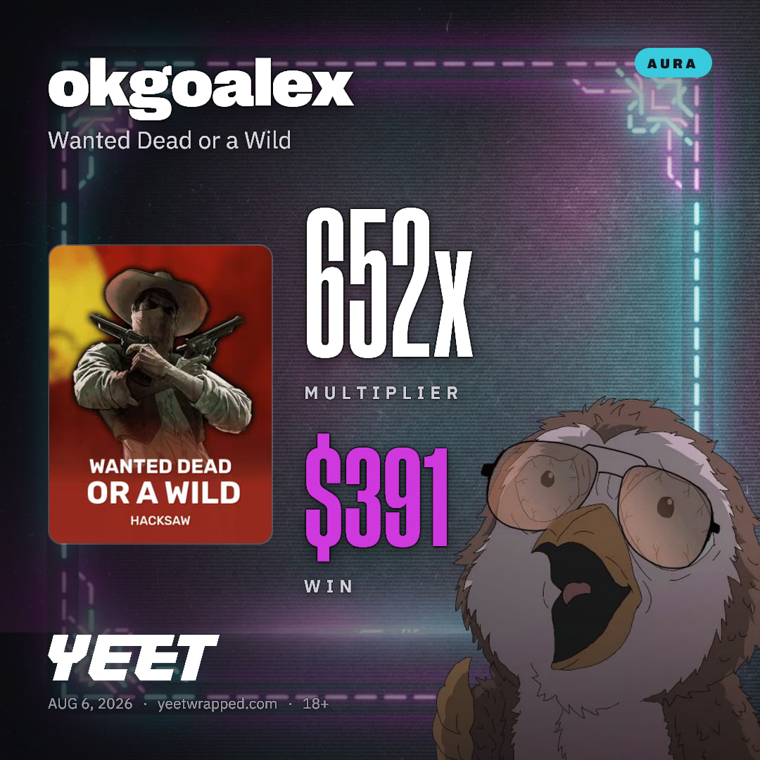 okgoalex hit 651.7x on Wanted Dead or a Wild