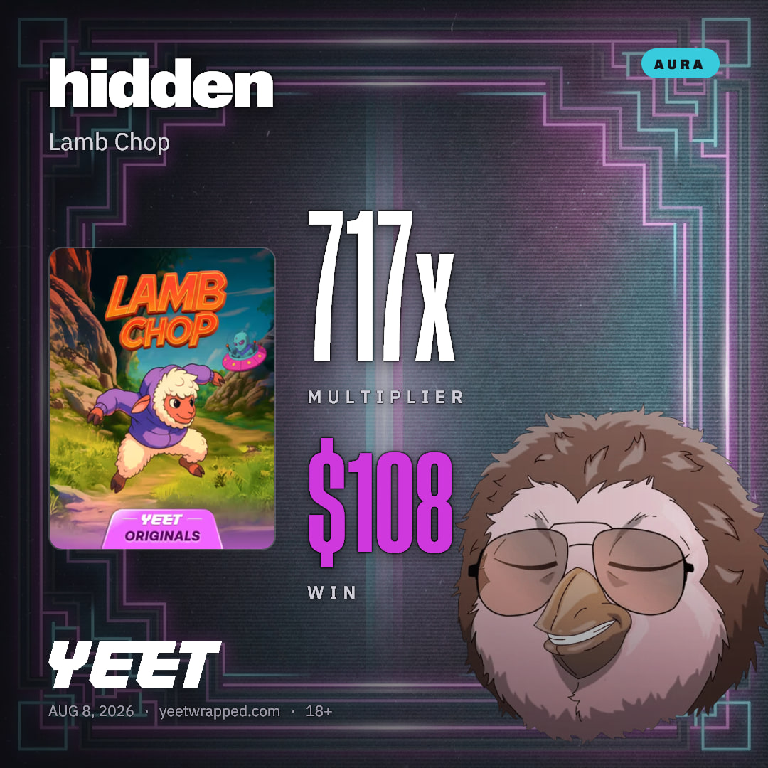hidden hit 717.1x on Lamb Chop