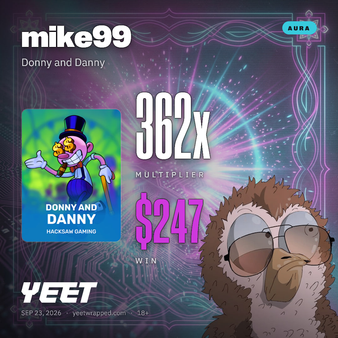 mike99 hit 361.8x on Donny and Danny