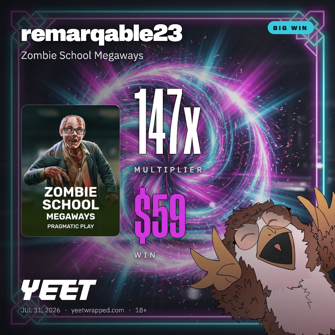 remarqable23 hit 147.2x on Zombie School Megaways