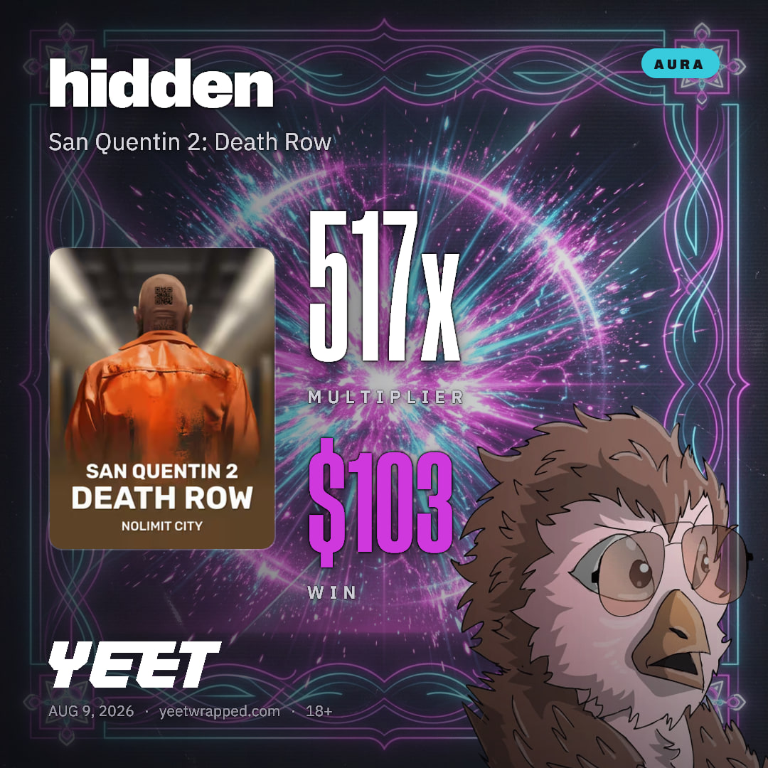 hidden hit 516.7x on San Quentin 2: Death Row
