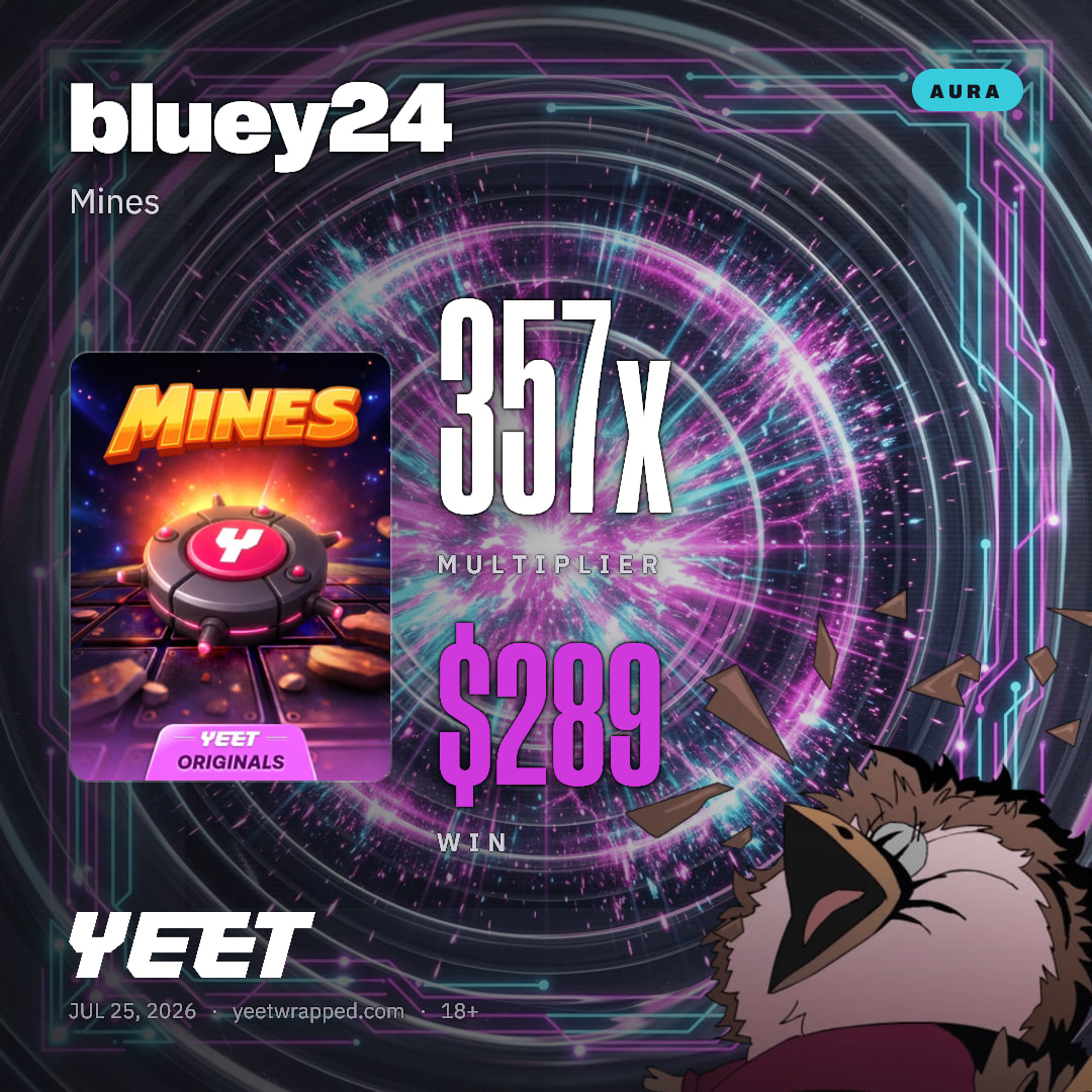 bluey24 hit 356.6x on Mines