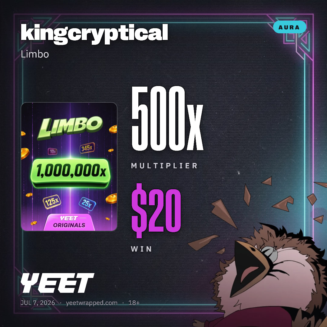 kingcryptical hit 500x on Limbo