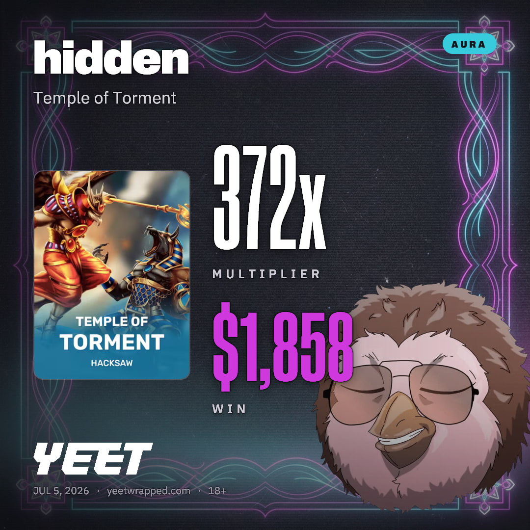 hidden hit 371.6x on Temple of Torment