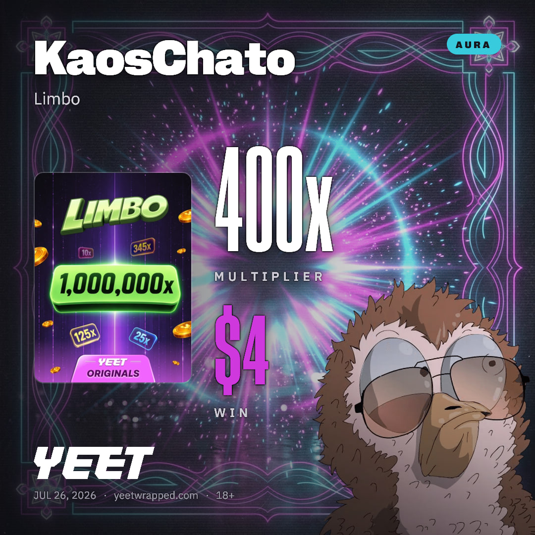 KaosChato hit 400x on Limbo