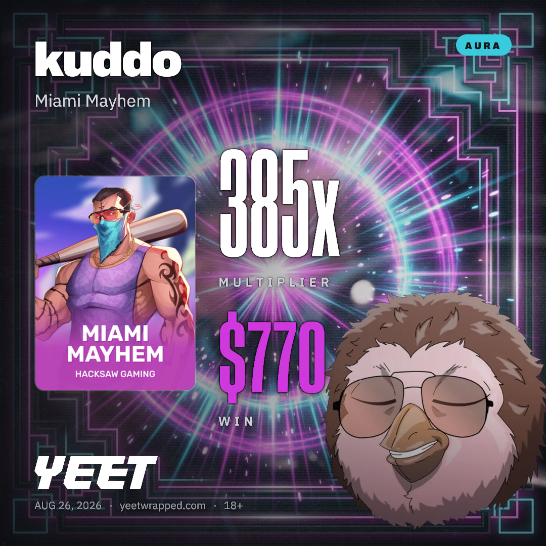 kuddo hit 385.2x on Miami Mayhem