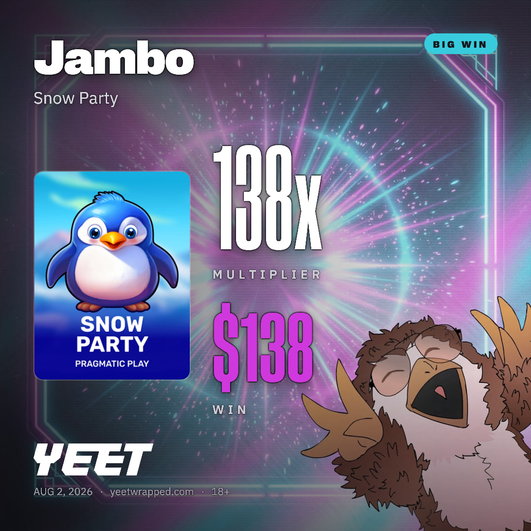 Jambo hit 138.5x on Snow Party