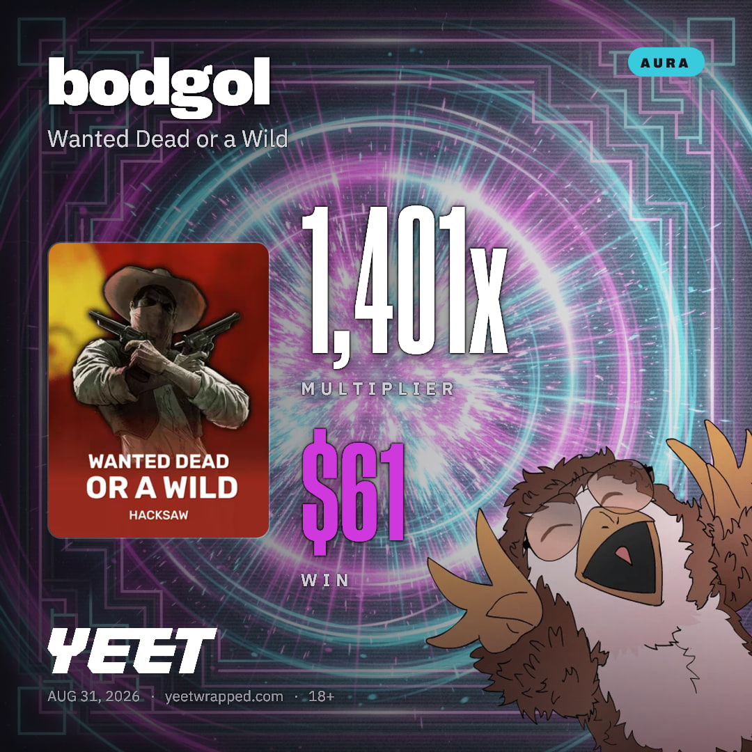 bodgol hit 1,401x on Wanted Dead or a Wild