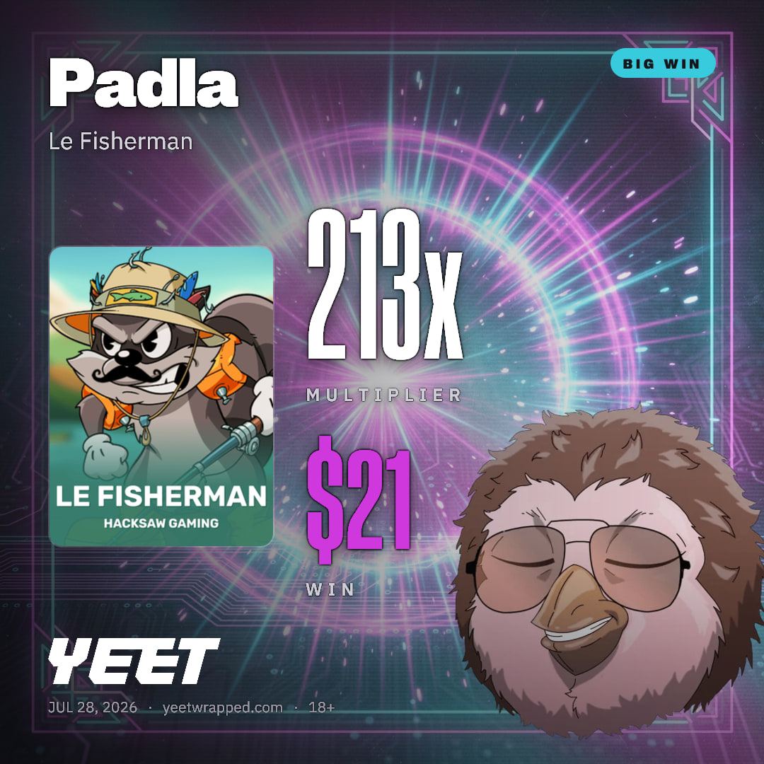 Padla hit 212.6x on Le Fisherman