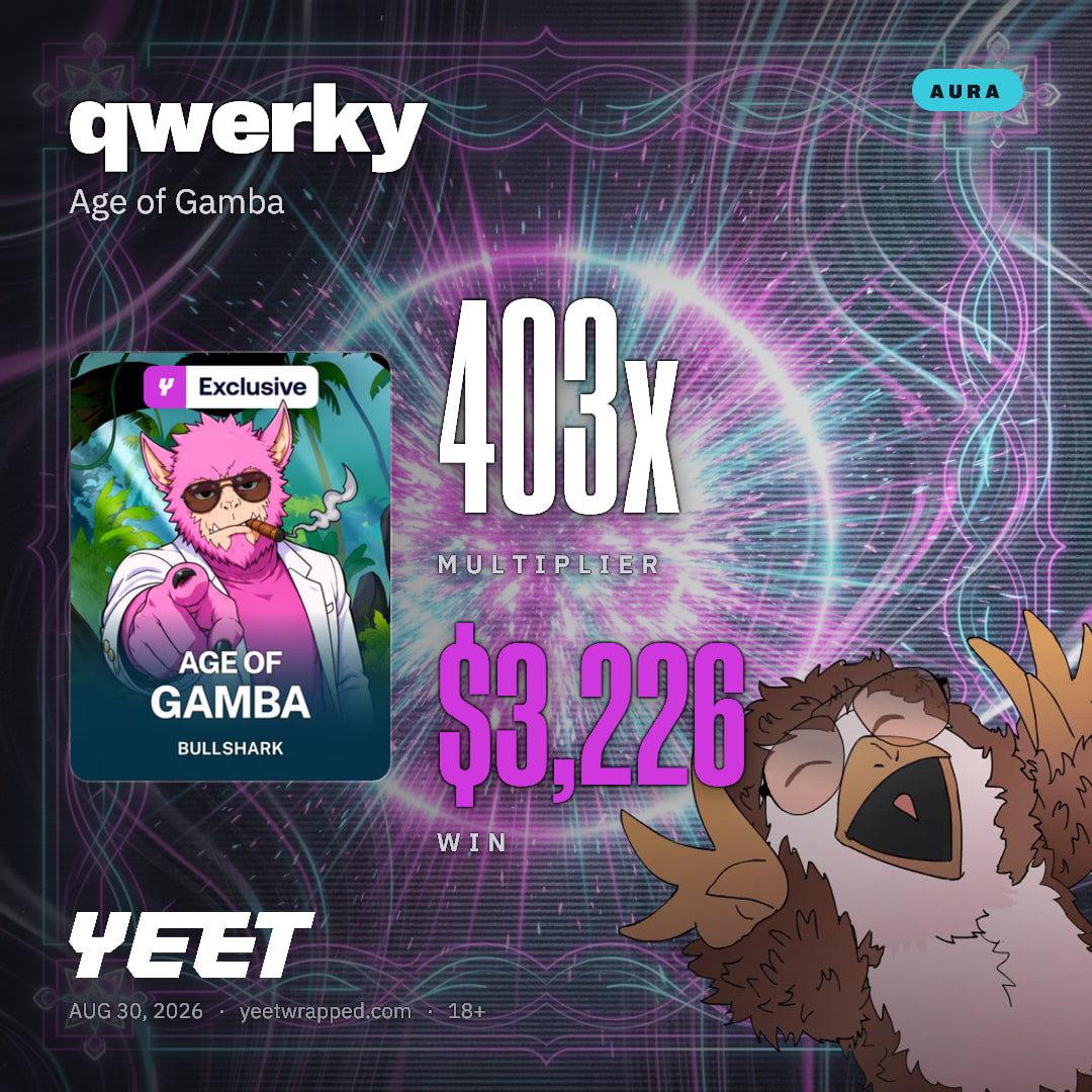 qwerky hit 403.3x on Age of Gamba