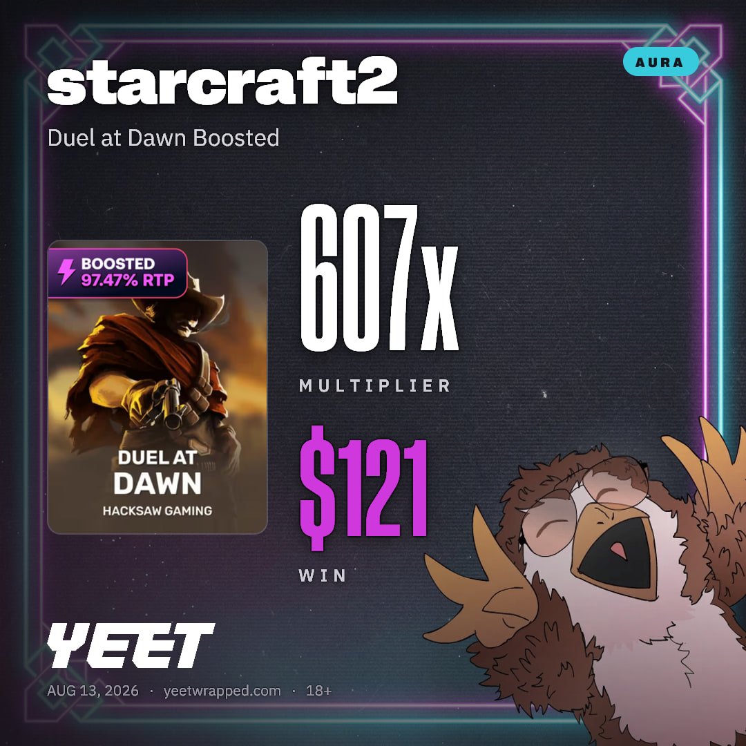 starcraft2 hit 607x on Duel at Dawn Boosted