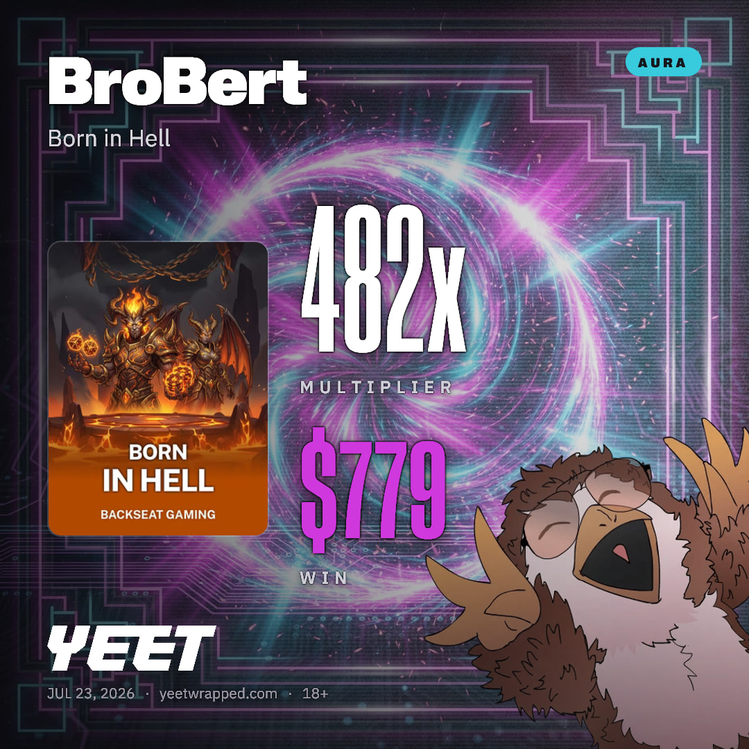 BroBert hit 481.9x on Born in Hell