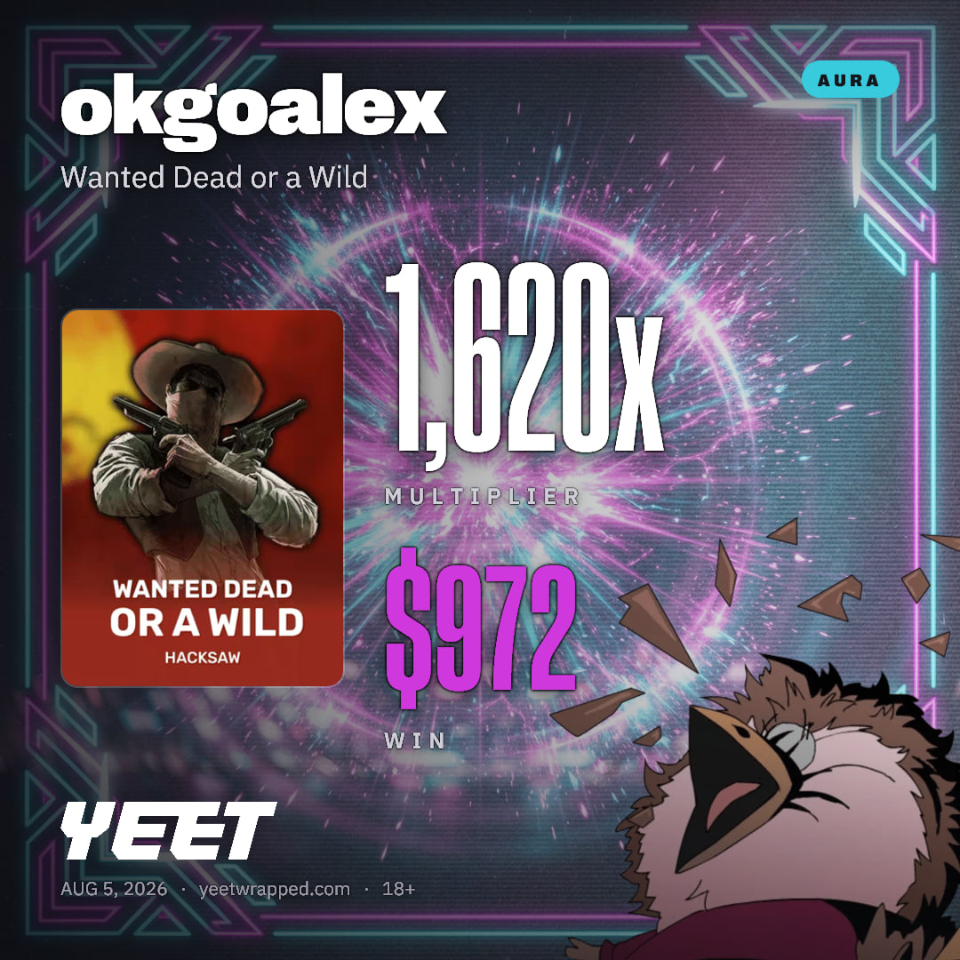 okgoalex hit 1,620x on Wanted Dead or a Wild