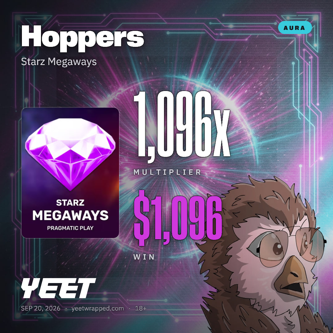 Hoppers hit 1,096x on Starz Megaways