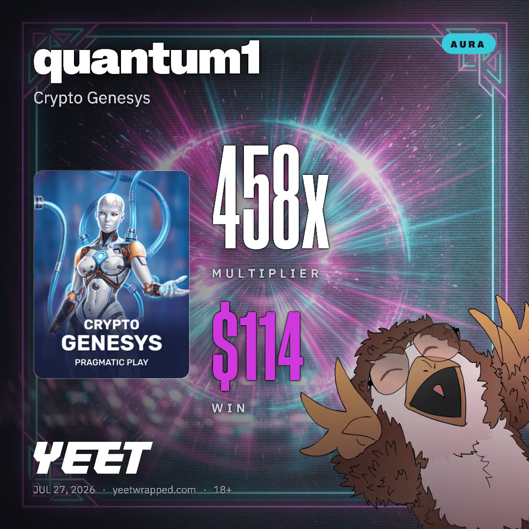 quantum1 hit 457.6x on Crypto Genesys