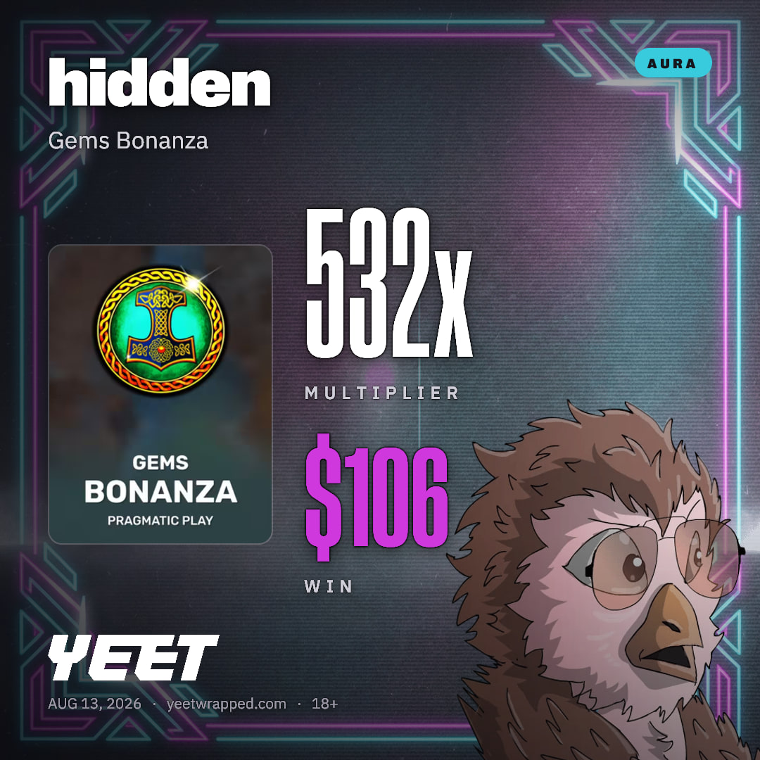 hidden hit 532.1x on Gems Bonanza