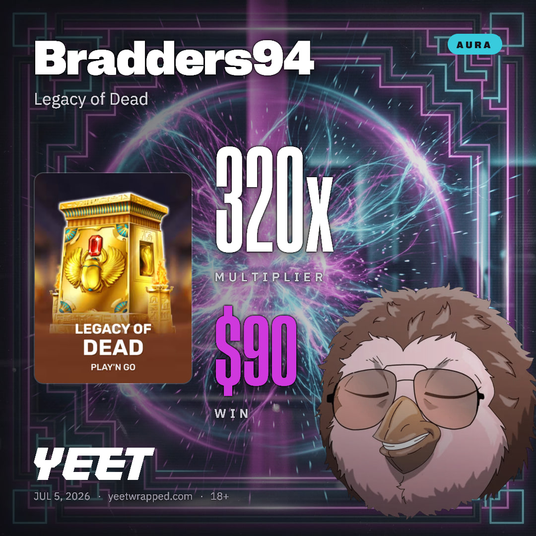 Bradders94 hit 319.5x on Legacy of Dead