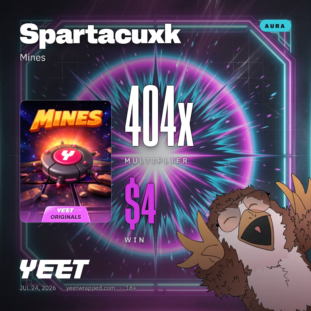Spartacuxk hit 404.1x on Mines