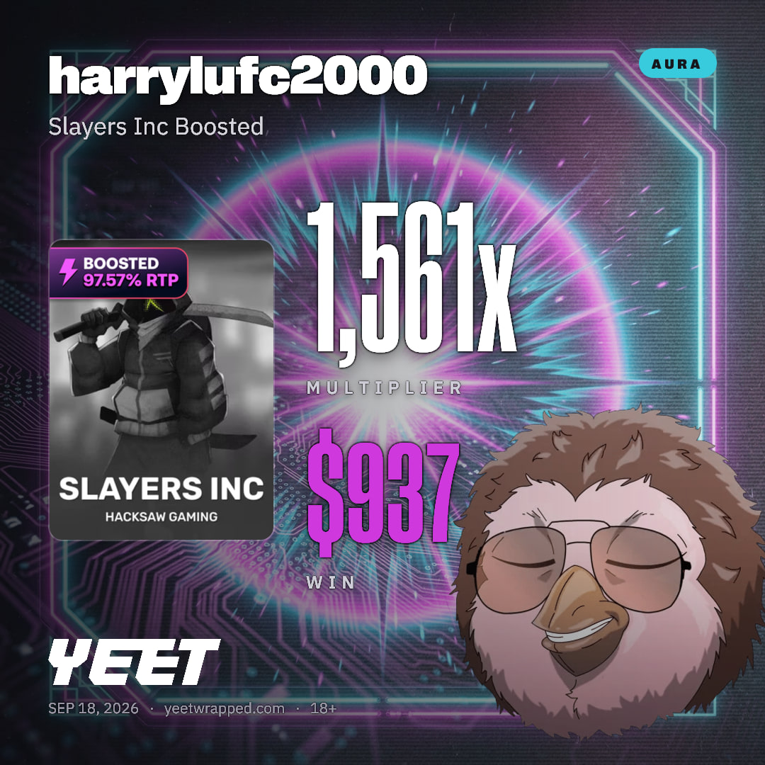 harrylufc2000 hit 1,561x on Slayers Inc Boosted
