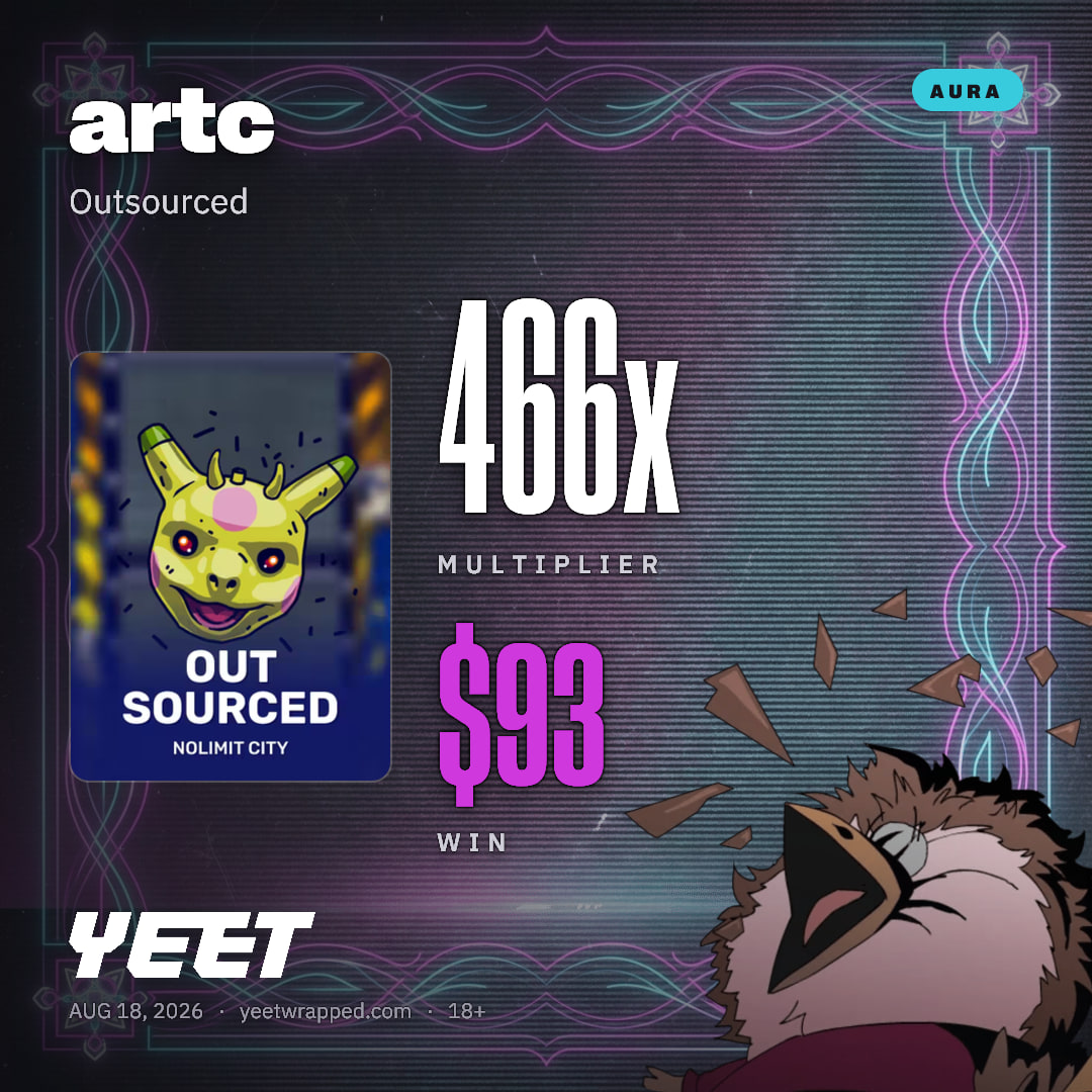 artc hit 465.8x on Outsourced
