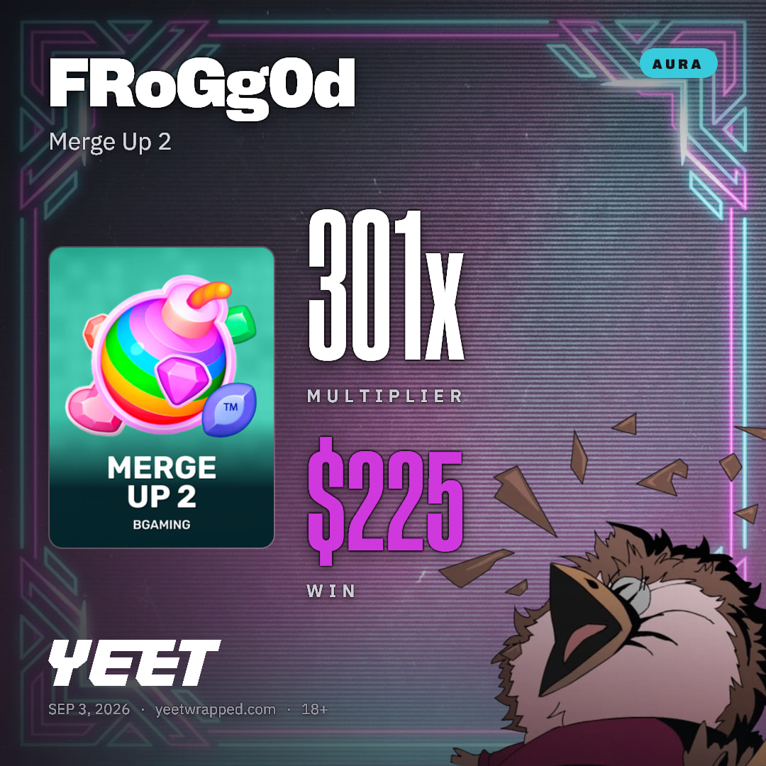 FRoGg0d hit 300.6x on Merge Up 2