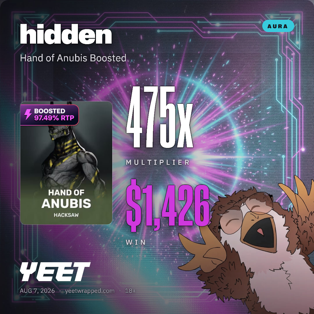hidden hit 475.3x on Hand of Anubis Boosted