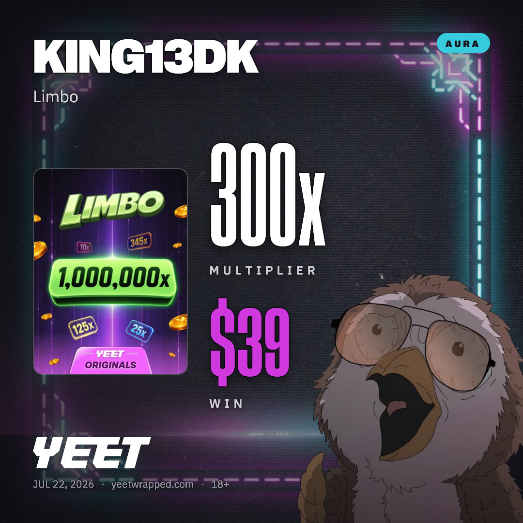 KING13DK hit 300x on Limbo