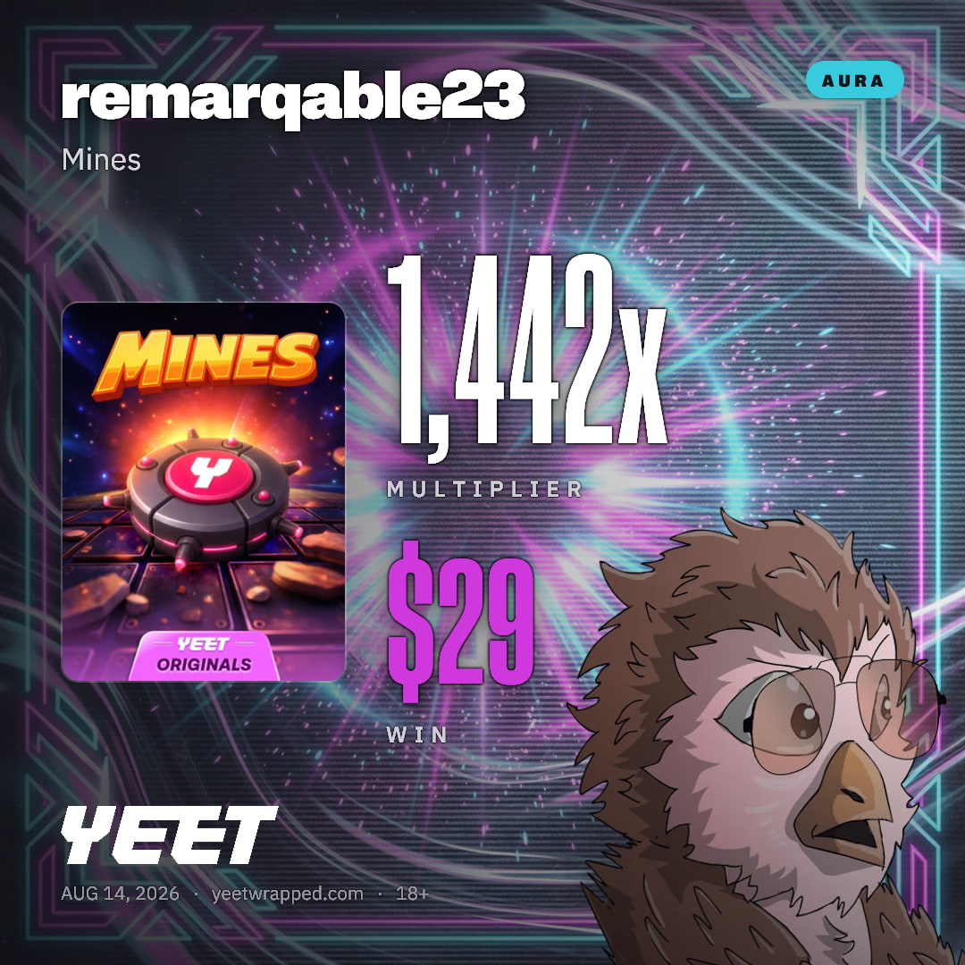 remarqable23 hit 1,442x on Mines