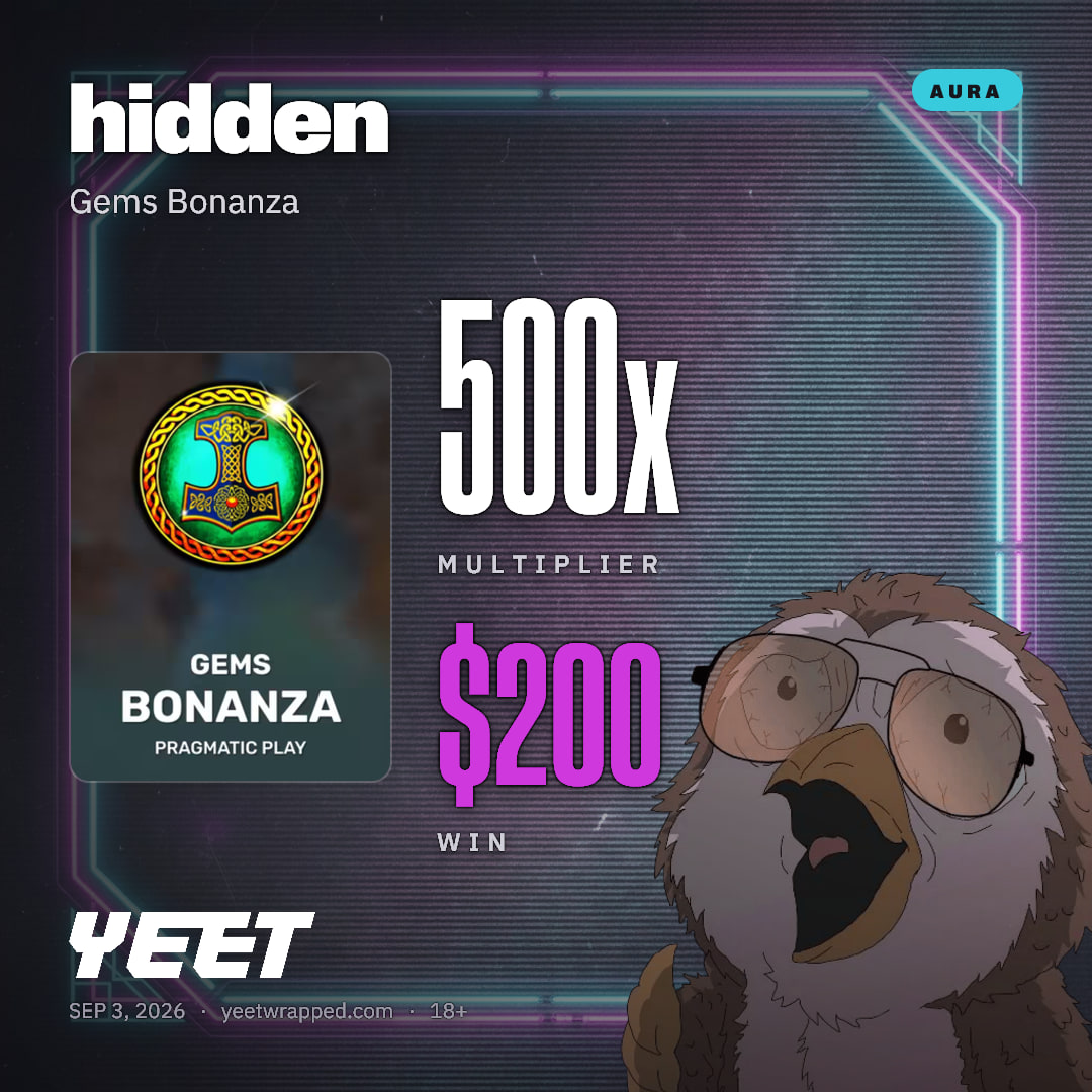hidden hit 500.4x on Gems Bonanza