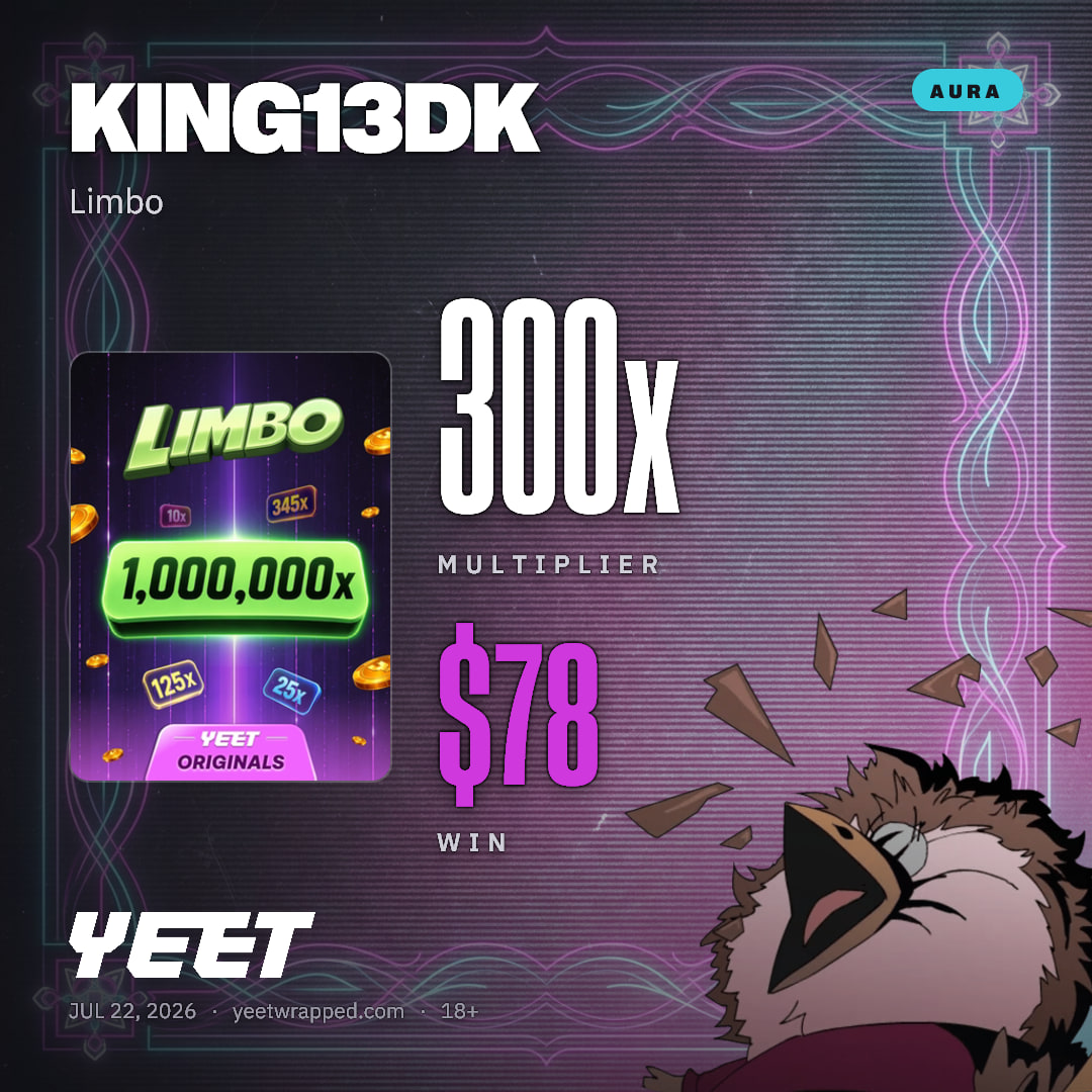 KING13DK hit 300x on Limbo
