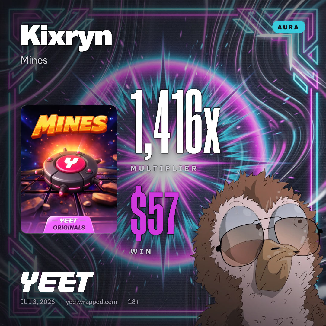 Kixryn hit 1,416x on Mines