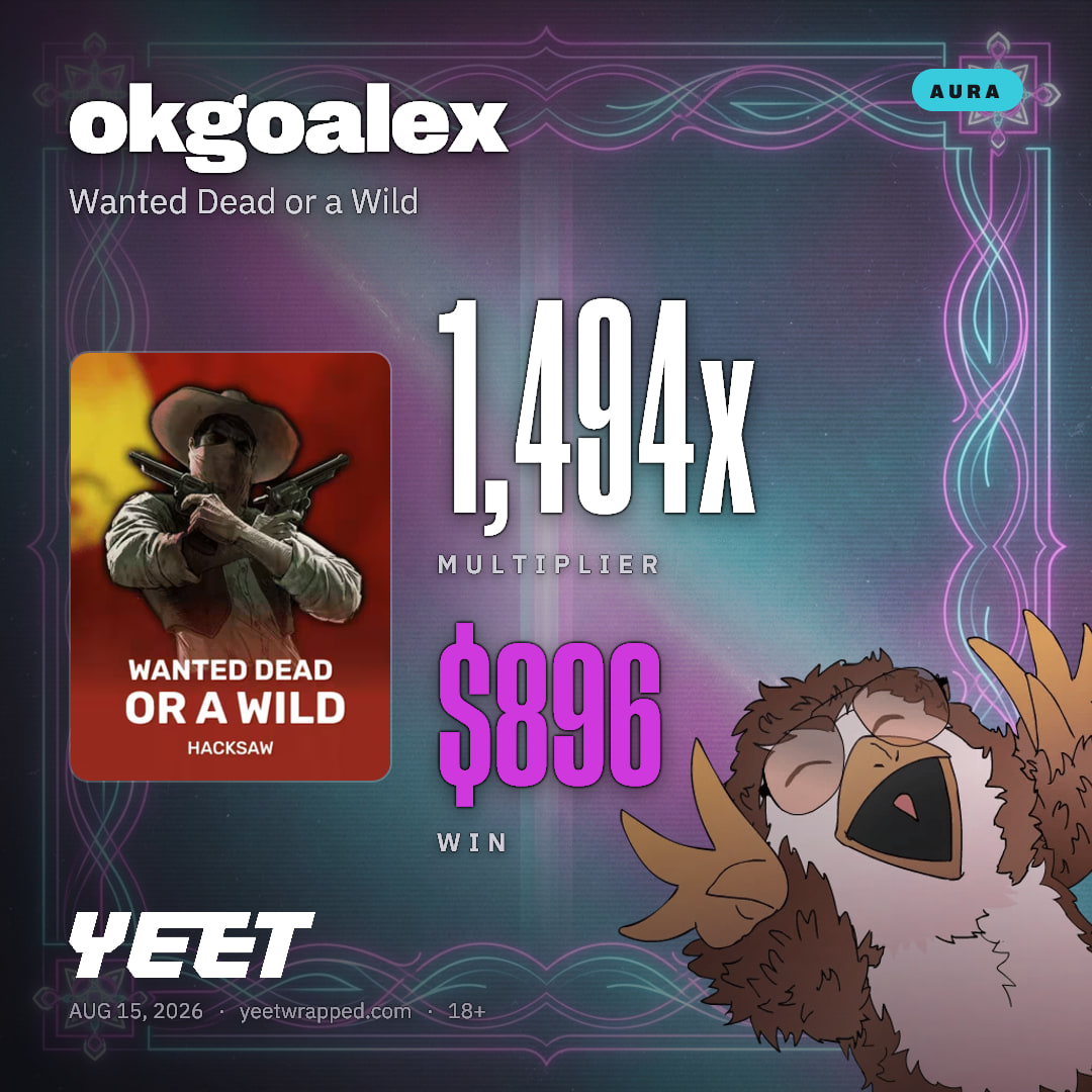 okgoalex hit 1,494x on Wanted Dead or a Wild