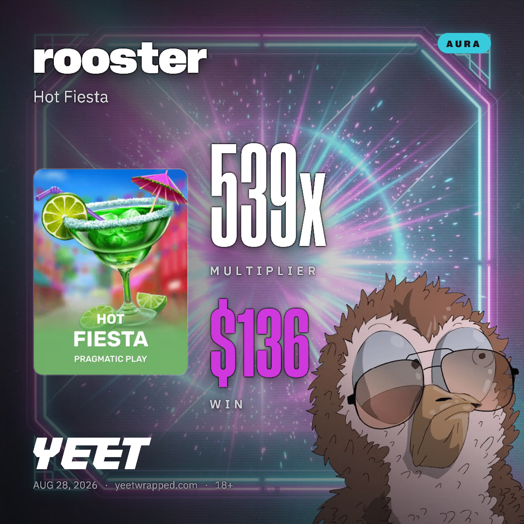 rooster hit 538.7x on Hot Fiesta