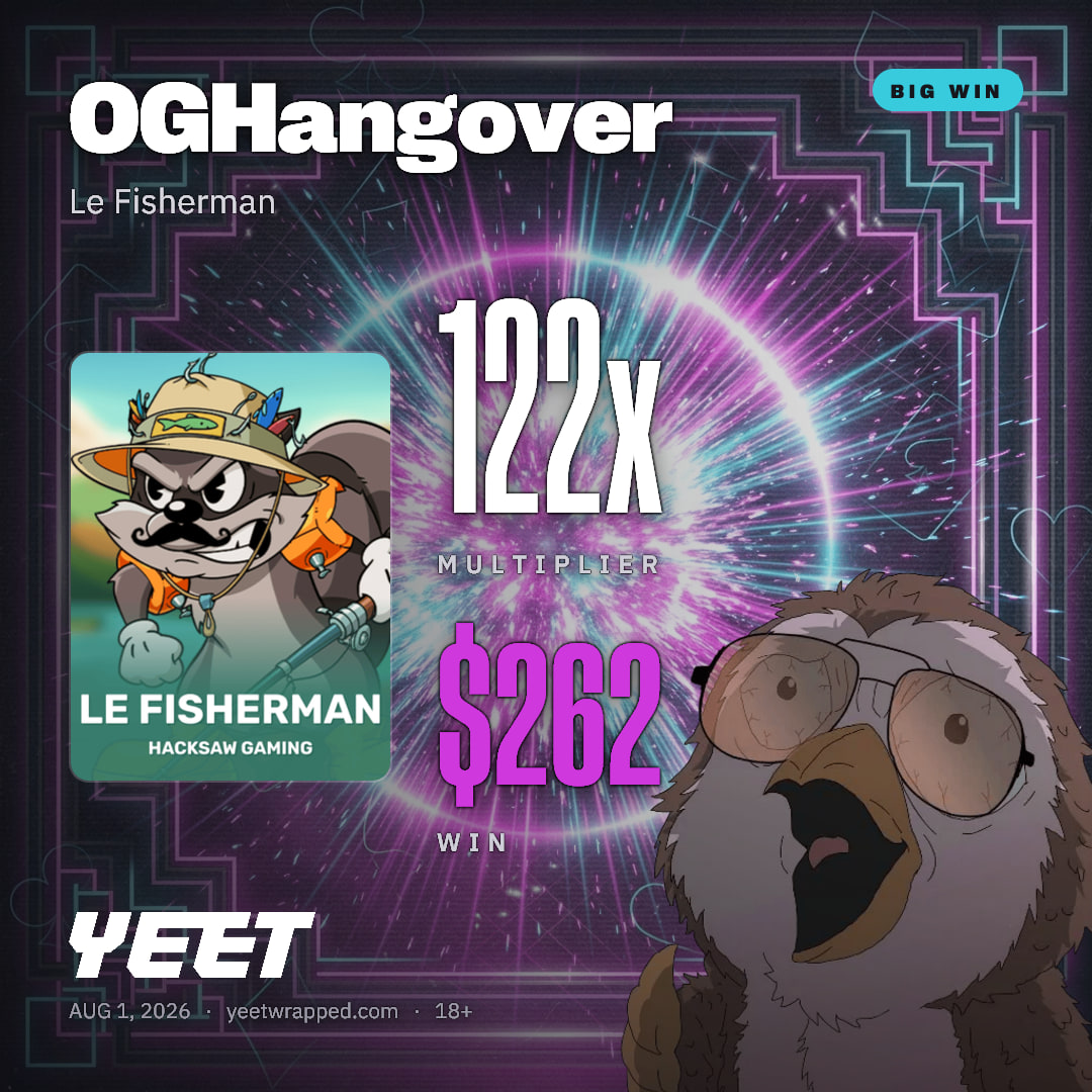 OGHangover hit 122.4x on Le Fisherman