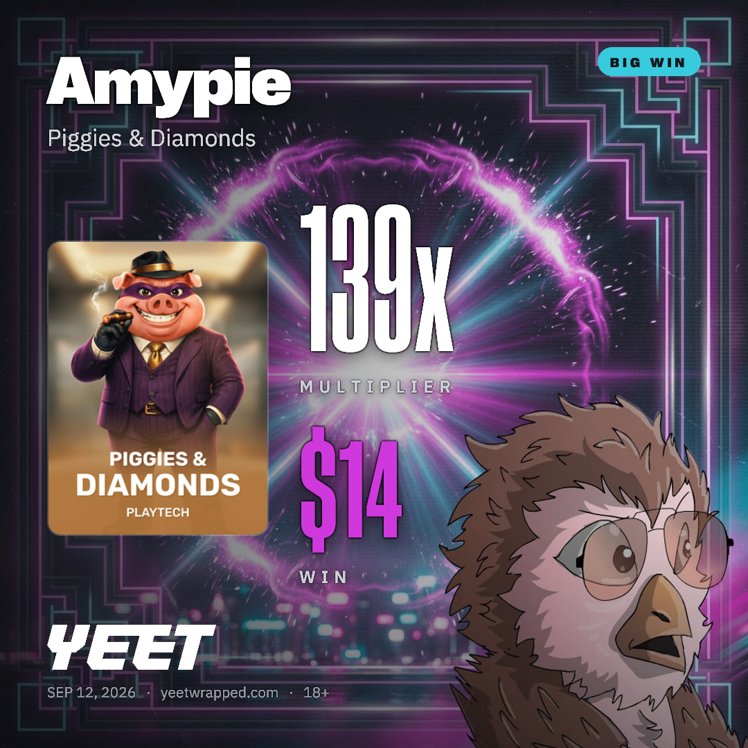 Amypie hit 138.6x on Piggies & Diamonds