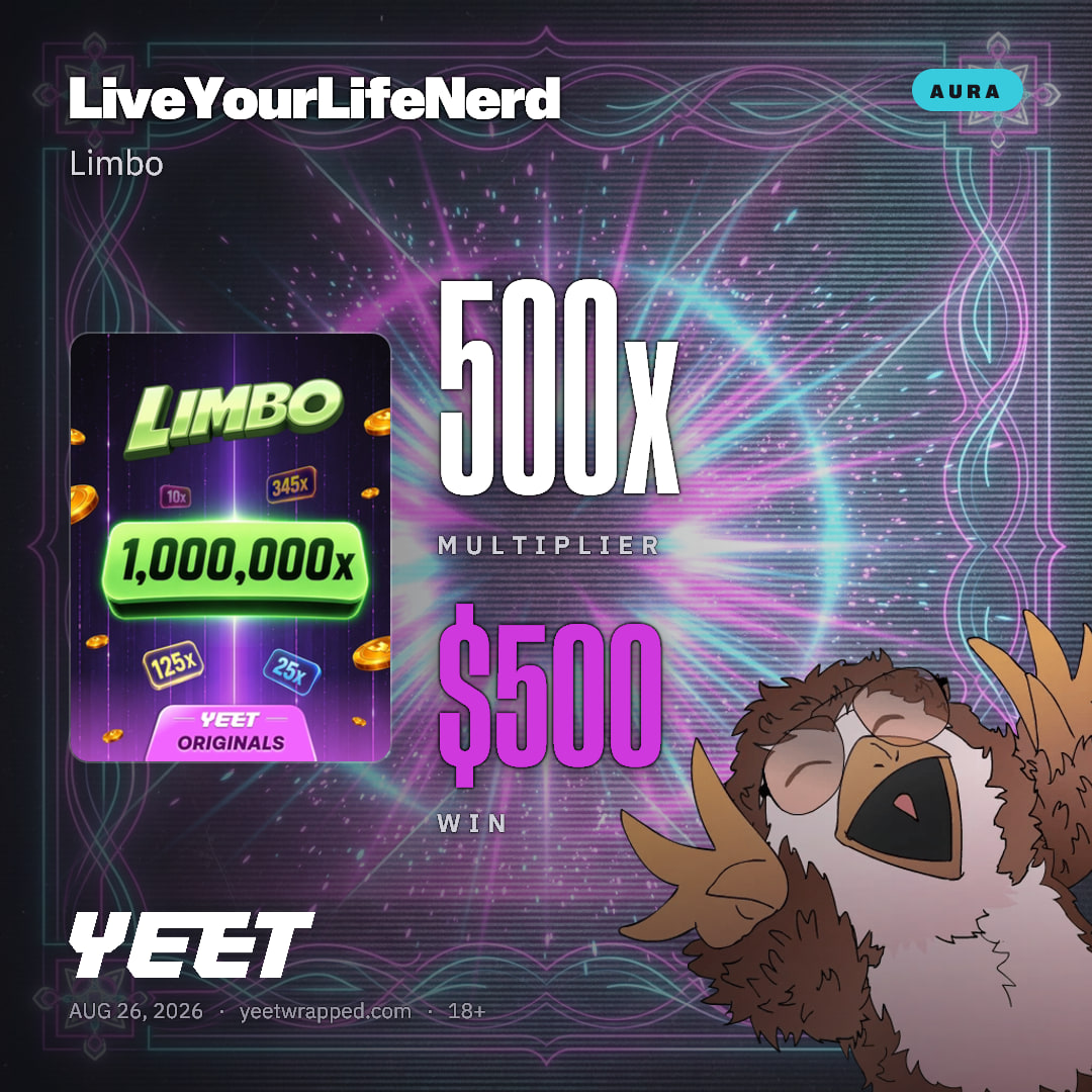 LiveYourLifeNerd hit 500x on Limbo