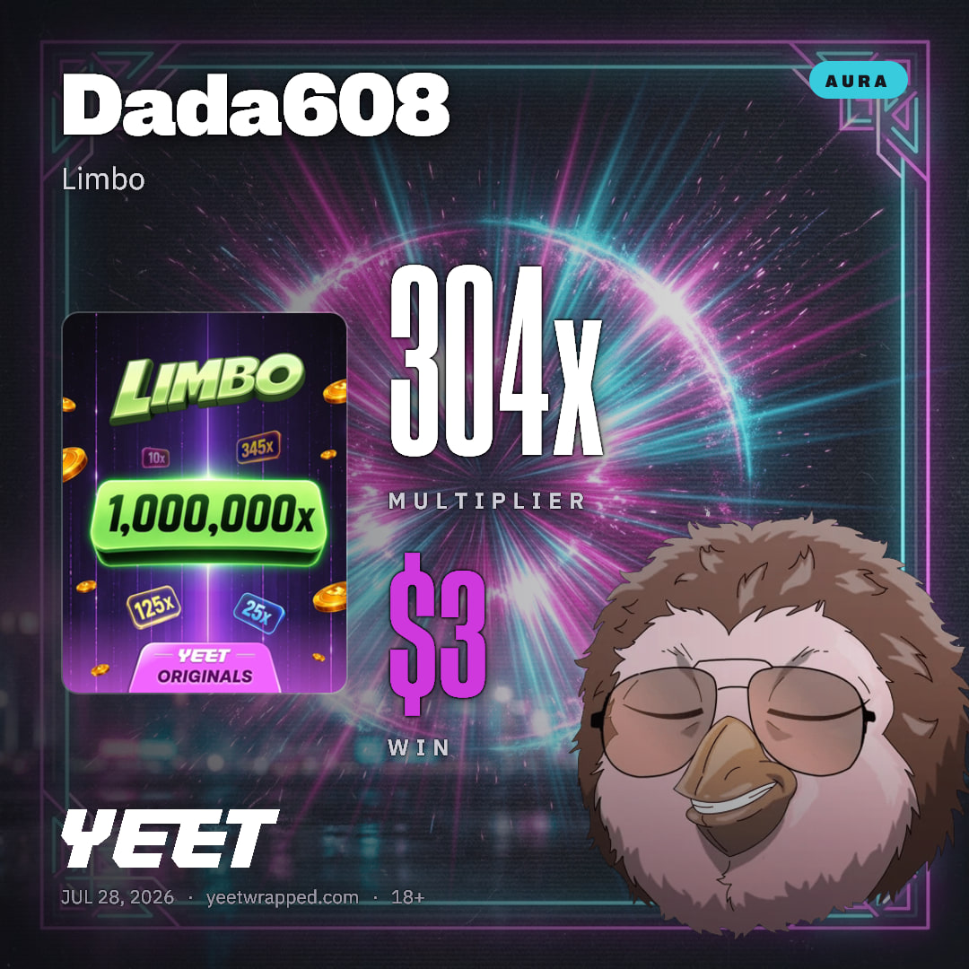 Dada608 hit 304x on Limbo