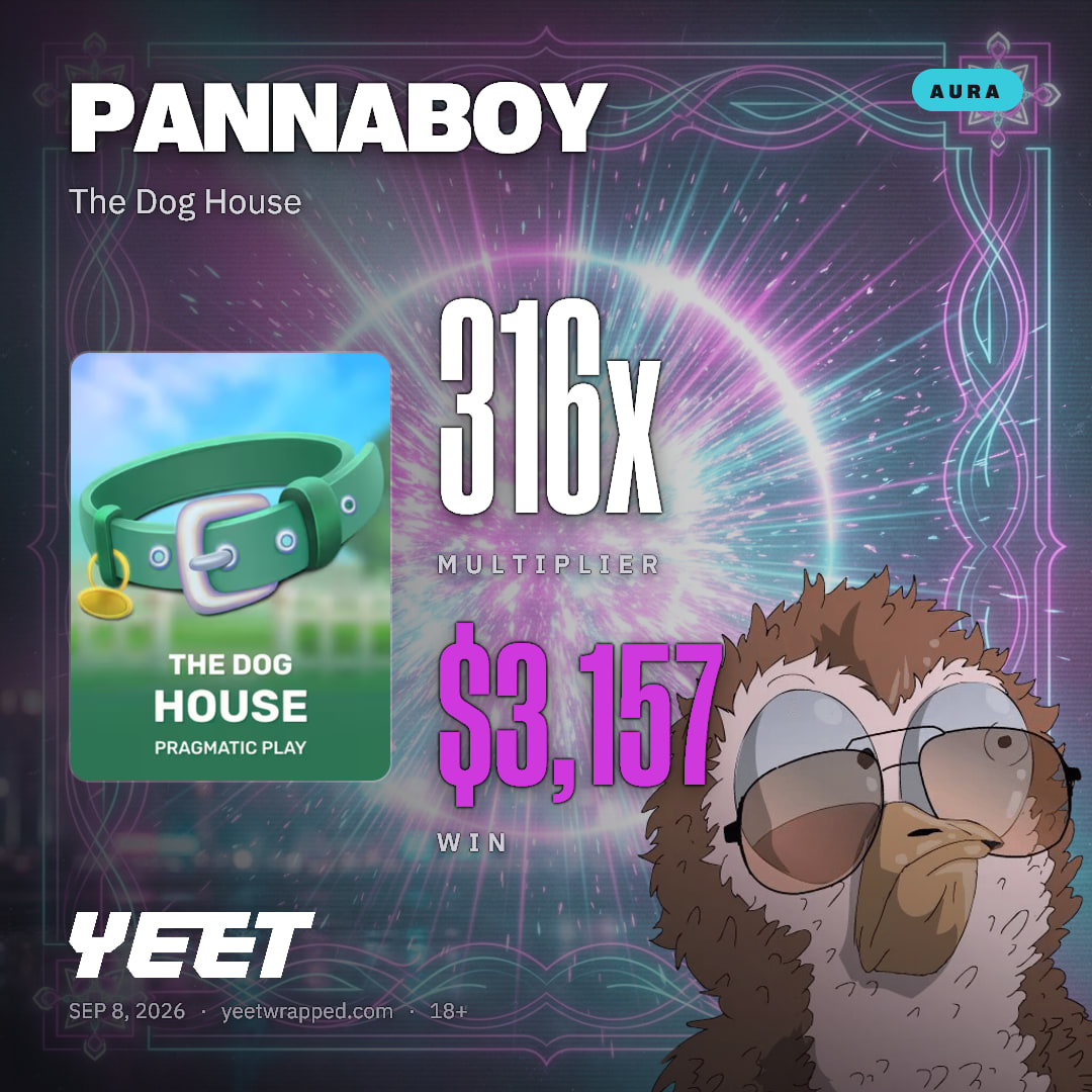 PANNABOY hit 315.7x on The Dog House