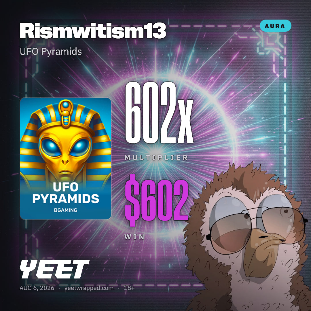 Rismwitism13 hit 602.4x on UFO Pyramids