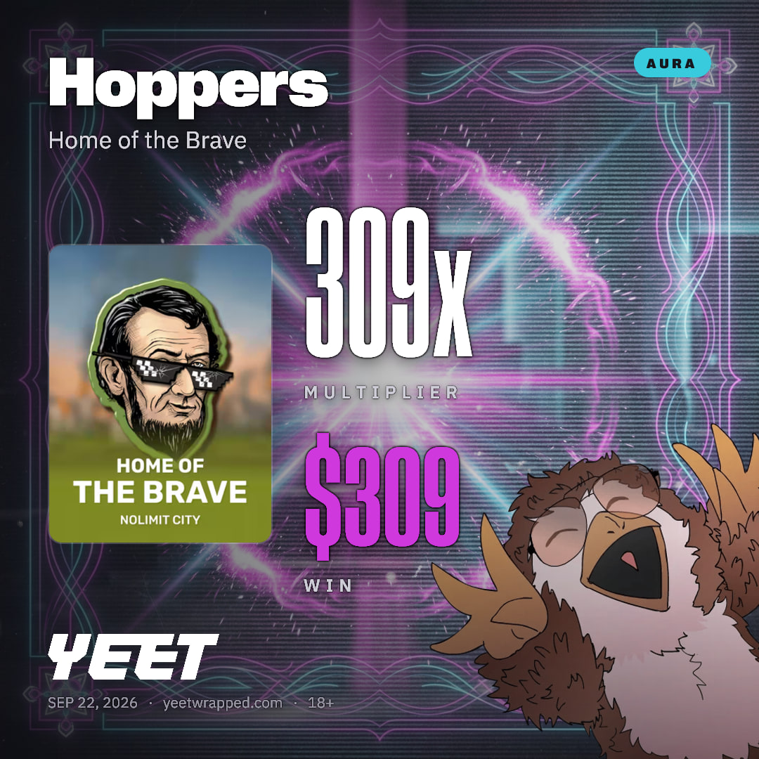 Hoppers hit 309.2x on Home of the Brave