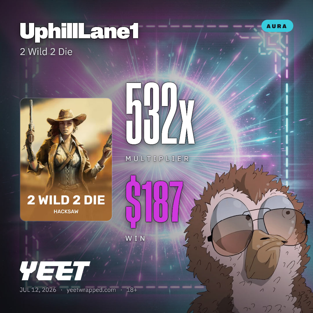 UphillLane1 hit 531.6x on 2 Wild 2 Die