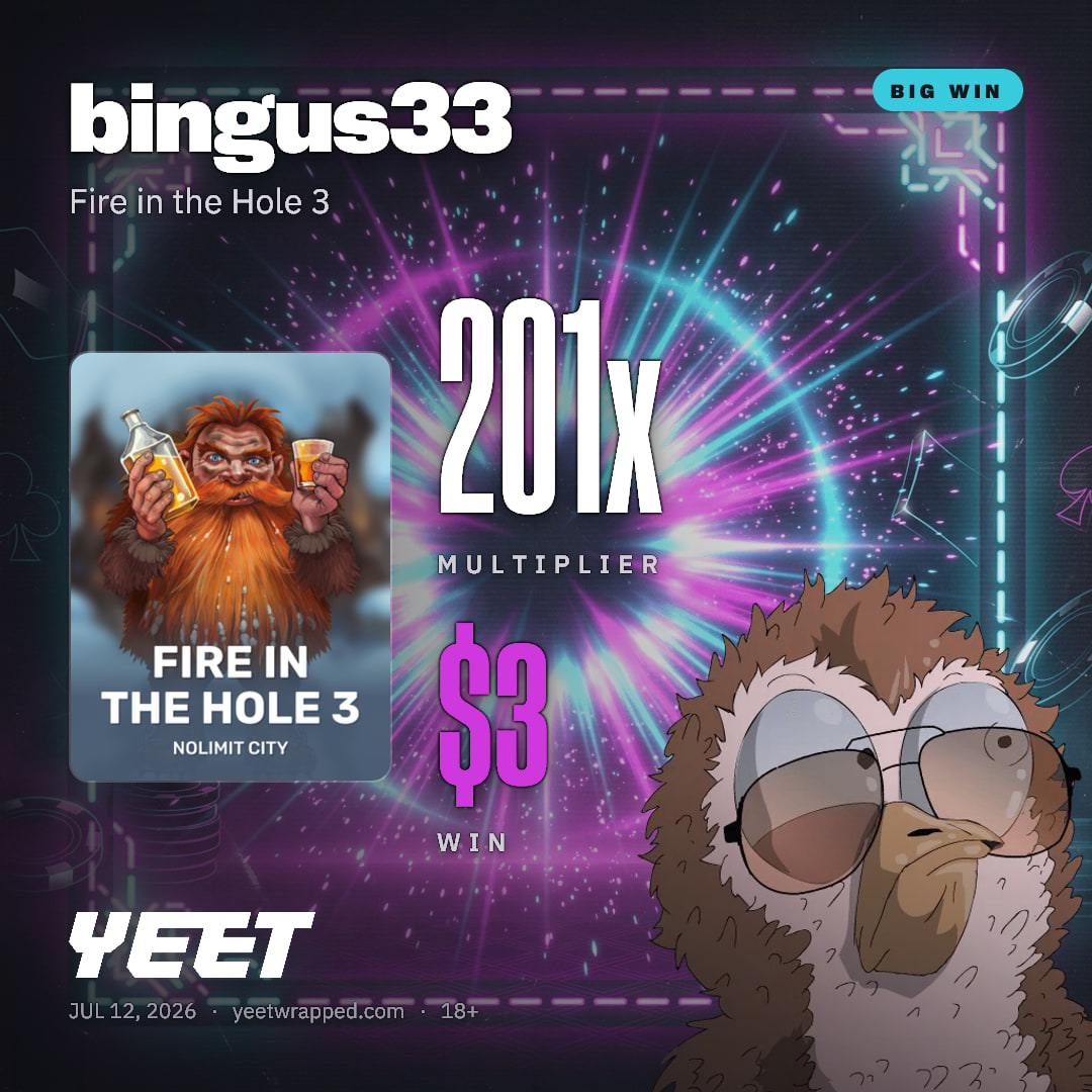 bingus33 hit 200.8x on Fire in the Hole 3