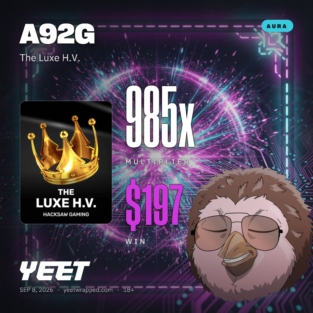 A92G hit 984.6x on The Luxe H.V.