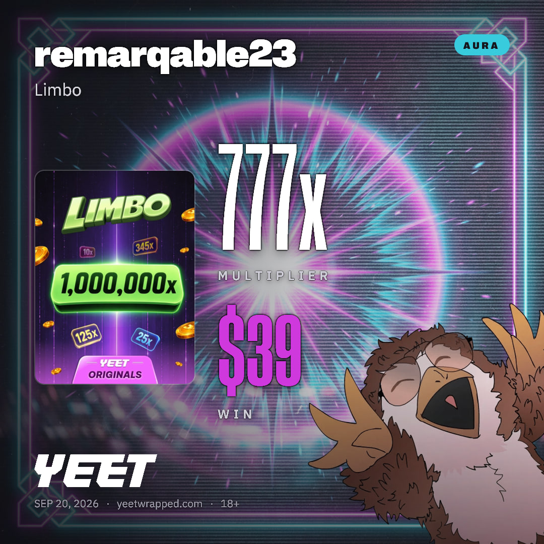 remarqable23 hit 777x on Limbo