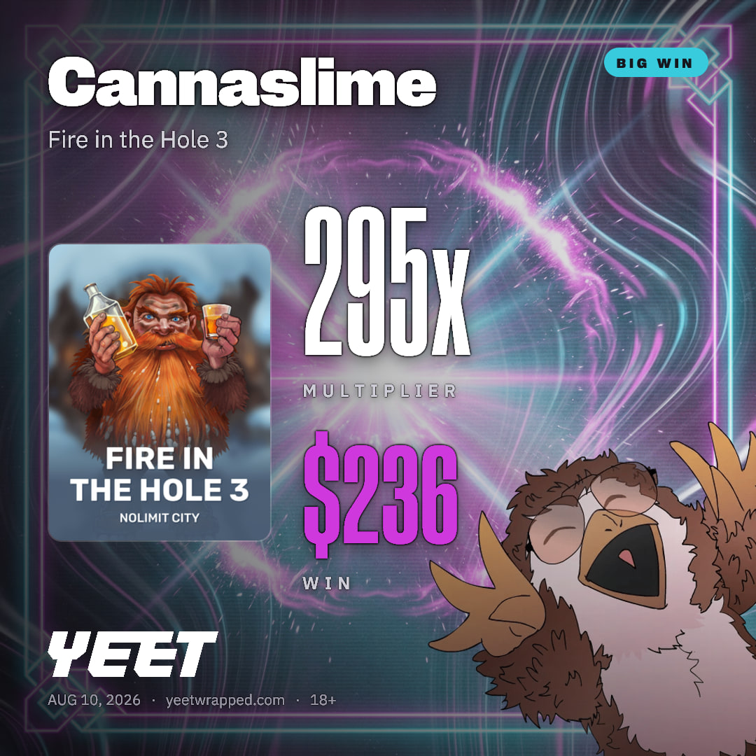 Cannaslime hit 295.1x on Fire in the Hole 3