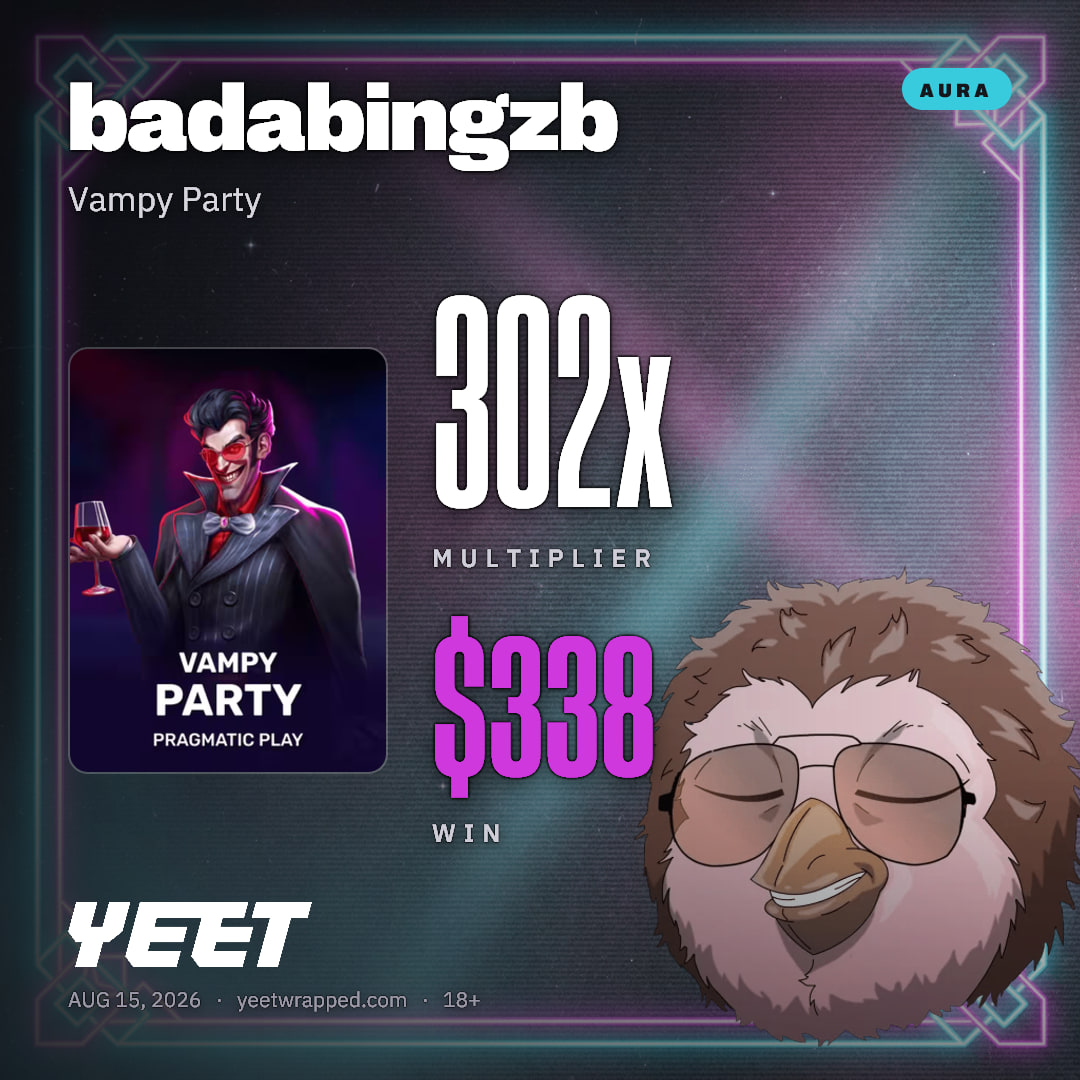 badabingzb hit 302.1x on Vampy Party