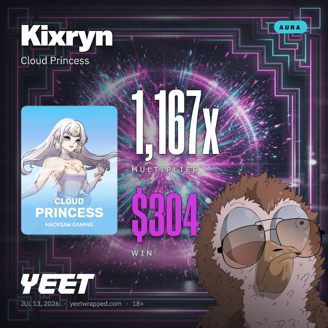 Kixryn hit 1,167x on Cloud Princess