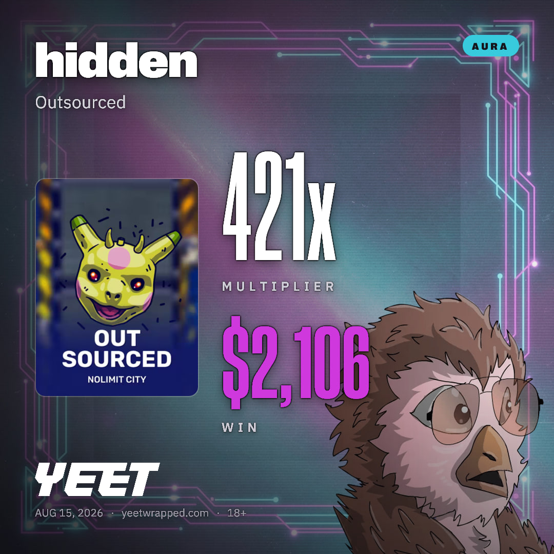 hidden hit 421.2x on Outsourced